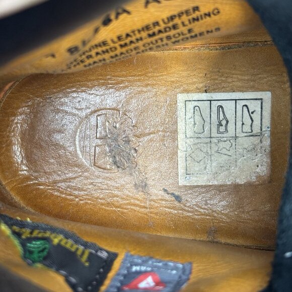 Timberland Womens Premium Black Nubuck 6" Waterproof Boots Sz 7M 8658A Insulated - Picture 12 of 16